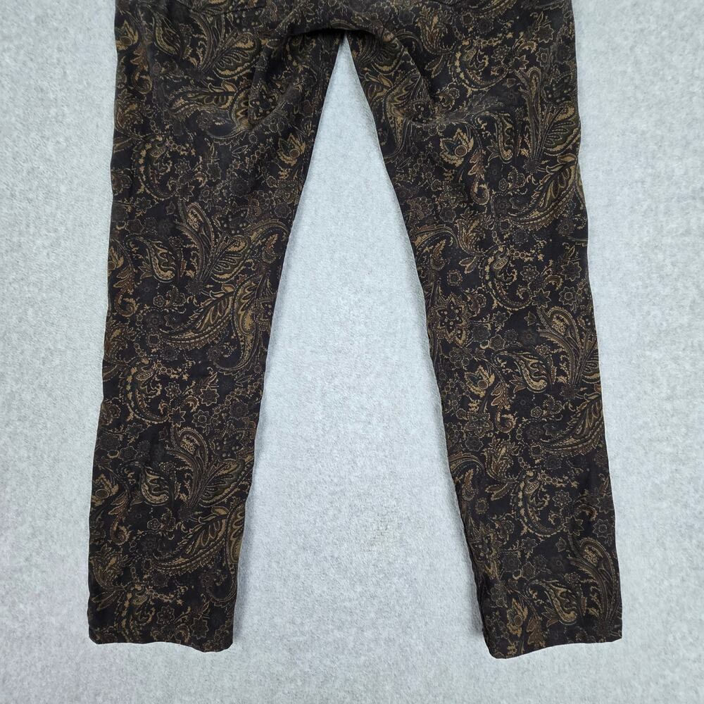Journal Standard L'essage (Size 40) US Large 8/10 Brown Paisley Pants - Picture 7 of 16